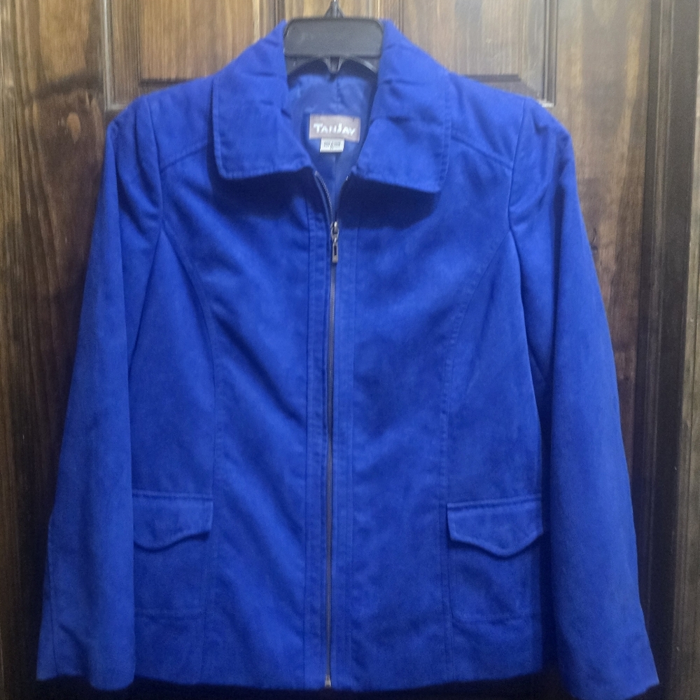 Royal Blue Tanjay Light Weight Jacket Ladies